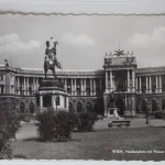 AK Wien Heldenpalast mit Neuer Hofburg ungebraucht #PK011