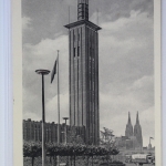 AK Köln a. Rh. Messeturm 1952 gebraucht #PK221
