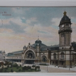 AK Köln am Rhein Bahnhofplatz 1908 gebraucht #PK288