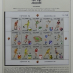 Sammlung Fußball WM 1986 Mexico im Vordruckalbum #LU524