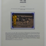 Sammlung Fußball WM 1986 Mexico im Vordruckalbum #LU524