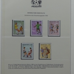 Sammlung Fußball WM 1986 Mexico im Vordruckalbum #LU524
