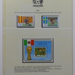 Sammlung Fußball WM 1986 Mexico im Vordruckalbum #LU524