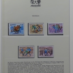Sammlung Fußball WM 1986 Mexico im Vordruckalbum #LU524