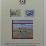 Sammlung Fußball WM 1986 Mexico im Vordruckalbum #LU524