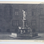 AK Saarbrücken Rathaus mit Telemachbrunnen ungebraucht #PJ285