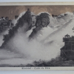 AK Rheinfall Chute du Rhin ungebraucht #PJ384