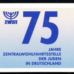 Bund Markenheft Wohlfahrt der Juden mit 1631 gestempelt Bonn #JL377