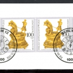 Bund Markenheft Wohlfahrt der Juden mit 1634 gestempelt Berlin #JL380