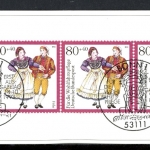 Bund Markenheft Wohlfahrt der Juden mit 1697 gestempelt Bonn #JL381