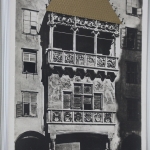 AK Innsbruck Goldenes Dachl 1955 gebraucht #PJ428