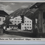 AK Holzgau / Tirol 1103 m Gasthof-Pension neue Post 1942 gebraucht #PJ430