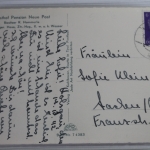 AK Holzgau / Tirol 1103 m Gasthof-Pension neue Post 1942 gebraucht #PJ430