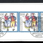 Bund Markenheft Wohlfahrt der Juden mit 1699 gestempelt Bonn #JL383