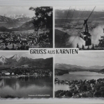 AK Kärnten Mehrbildkarte 1958 gebraucht #PJ485