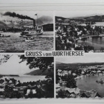 AK Wörthersee Mehrbildkarte 1957 gebraucht #PJ514