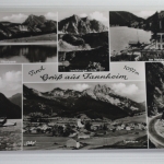 AK Tannheim 1097 m Mehrbildkarte (Am Haldensee usw.) 1968 gebraucht #PJ526