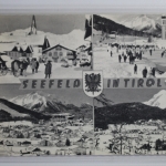 AK Seefeld in Tirol Mehrbildkarte - Schiparadies gebraucht #PJ530