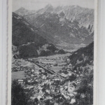 AK Schruns im Montafons Ortsansicht 1955 gebraucht #PJ556