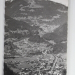 AK Schruns im Montafons g. Golmerjoch Ortsansicht 1958 gebraucht #PJ557