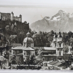 AK Salzburg mit dem Untersberg 1969 gebraucht #PJ561