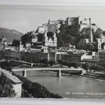 AK Salzburg Altstadt und Festung 1965 gebraucht #PJ562