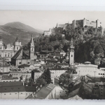 AK Salzburg Altstadt und Festung 1961 gebraucht #PJ569