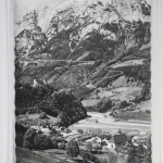 AK Werfen (Salzburg) Luftkurort mit Tennengebirge gebraucht #PJ583