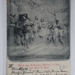 AK Wien Relief vom Grillparzer - Medea 1899 gebraucht #PJ594