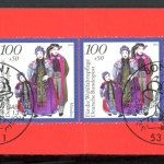 Bund Markenheft Arbeiterwohlfahrt mit 1759 gestempelt Bonn #JL397