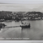 AK Gmunden Salzkammergut, Schloss, Ort u. Villenviertel ungebraucht #PK460