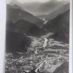 AK Bad Ischl Blick von der Katrin auf Bad Ischl ungebraucht #PK487