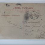 AK Frankreich Grußkarte - Joyeuses Pâques 1907 gebraucht #PK929