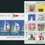 Guernsey Jahrgang 1991 513-536, Block 7, Zd-Bg 537-548 postfrisch #JJ692