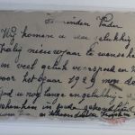 AK Frankreich Prägekarte mit Schleife - Bonne Annêe gebraucht #PL041