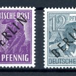 Berlin 2 x + 5 x postfrisch geprüft Schlegel #JP010
