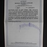 Deutsche Auslandspostämter Türkei 10a gestempelt mit Fotoattest Jäschke #WH454