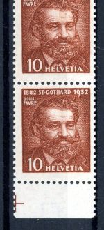 Schweiz 259 PLF II postfrisch Fotobefund Renggli #JP044