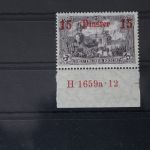 Deutsche Auslandspostämter Türkei 46a HAN postfrisch UR gefaltet #WT594