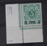 Deutsche Kolonien Deutsch-Ostafrika 2 postfrisch Eckrand ungefaltet #WT712