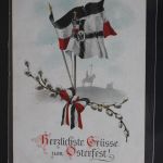 AK Deutschland Ostergrüße aus dem Felde 1916 gebraucht #PL248