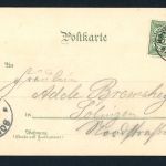AK Bodensee Raddampfer 1897 gebraucht #HB429