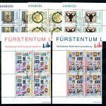 Liechtenstein Jahrgang 2002 1283-1309 gestempelt 4er Blöcke #JW940