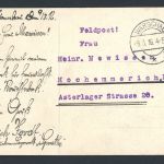 AK Warschau - Polen Neue Welt 1916 gebraucht #HC093