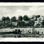 AK Vegesack - Bremen Weser Badestrand 1939 gebraucht #HC099