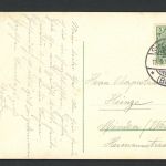 AK Saarbrücken Stadtgarten 1915 gebraucht #HC116