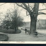 AK Saarbrücken Louisen-Anlage 1909 gebraucht #HC117