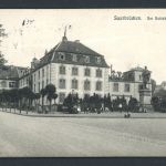 AK Saarbrücken Am Schloßplatz 1907 gebraucht #HC119