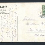 AK Saarbrücken Schloßplatz 1909 gebraucht #HC121