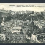 AK Luxemburg-Stadt Blick auf Grund- und Oberstadt 1908 gebraucht #HC138